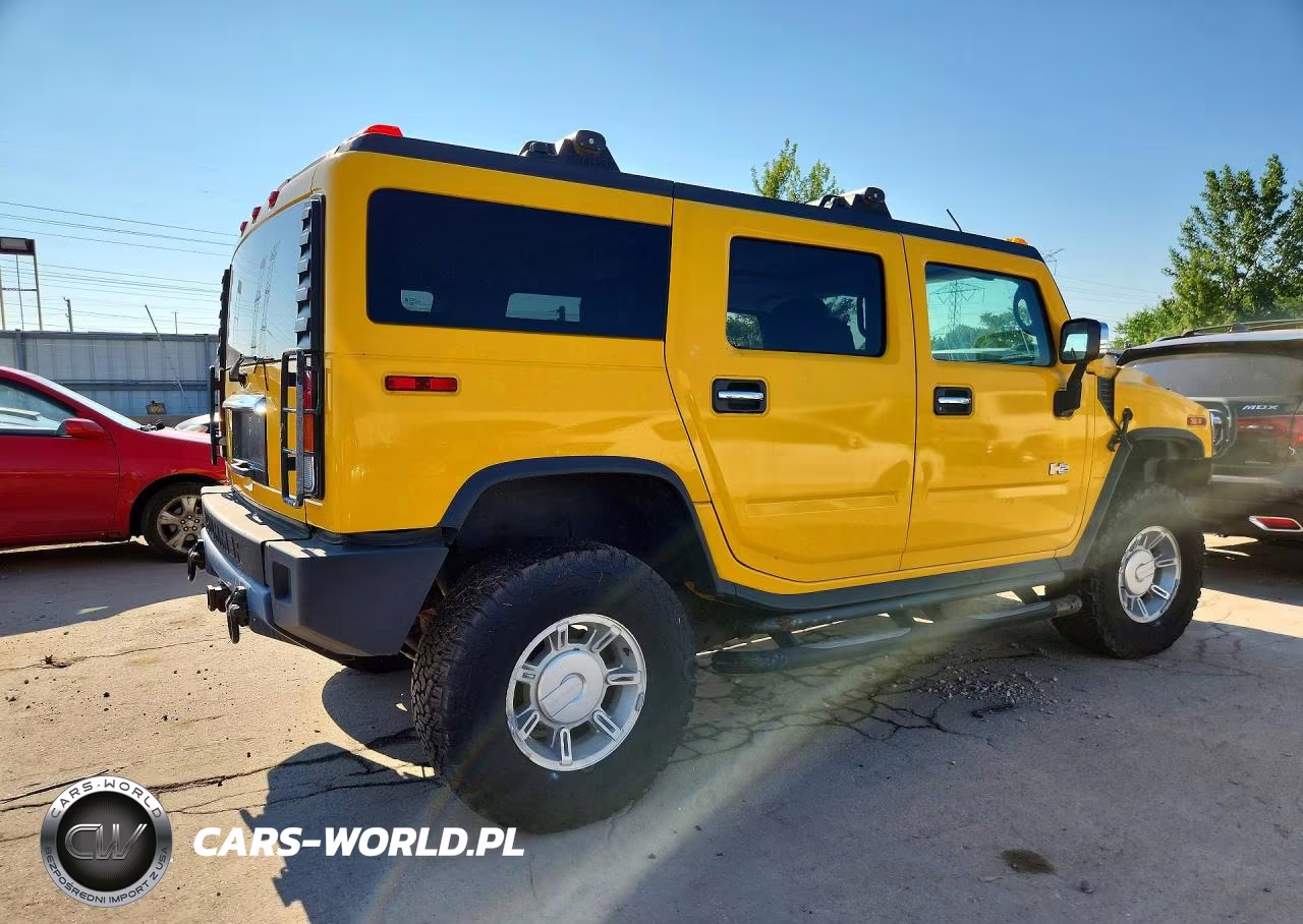 2003 Hummer H2 VIN:5GRGN23U73H129111 - 3