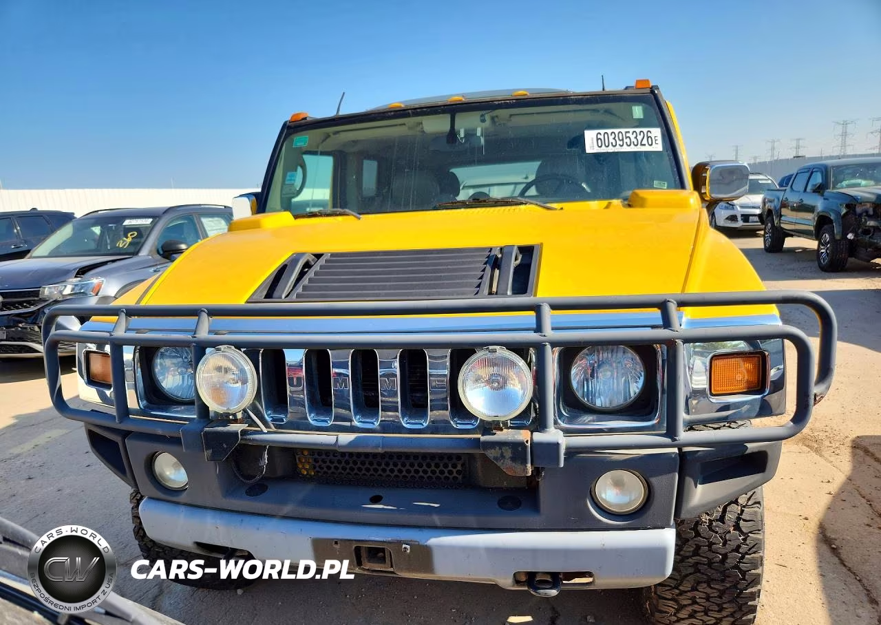 2003 Hummer H2 VIN:5GRGN23U73H129111 - 5