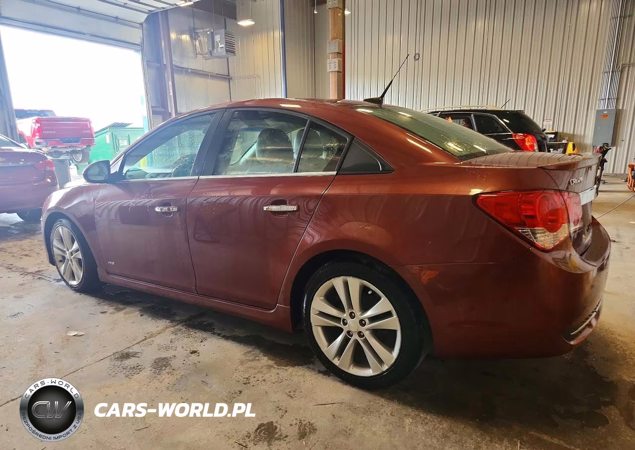 2012 Chevrolet Cruze Ltz VIN:1G1PH5SC8C7249162 - 2