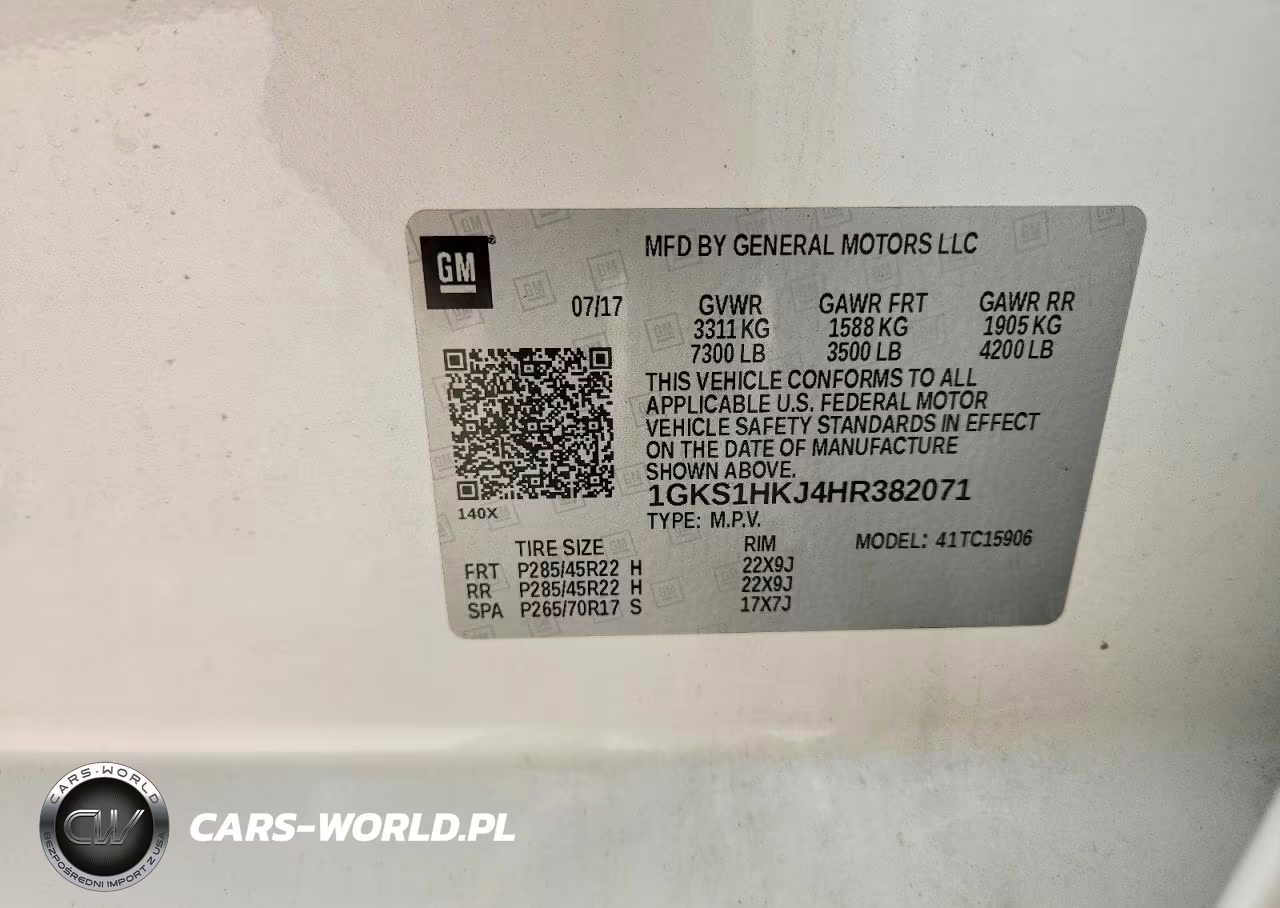 2017 GMC Yukon Xl Denali VIN:1GKS1HKJ4HR382071 - 14