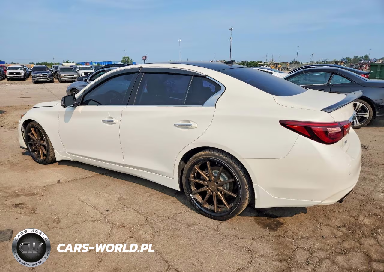 2018 Infiniti Q50 3.0T Luxe VIN:JN1EV7AR1JM442974 - 2