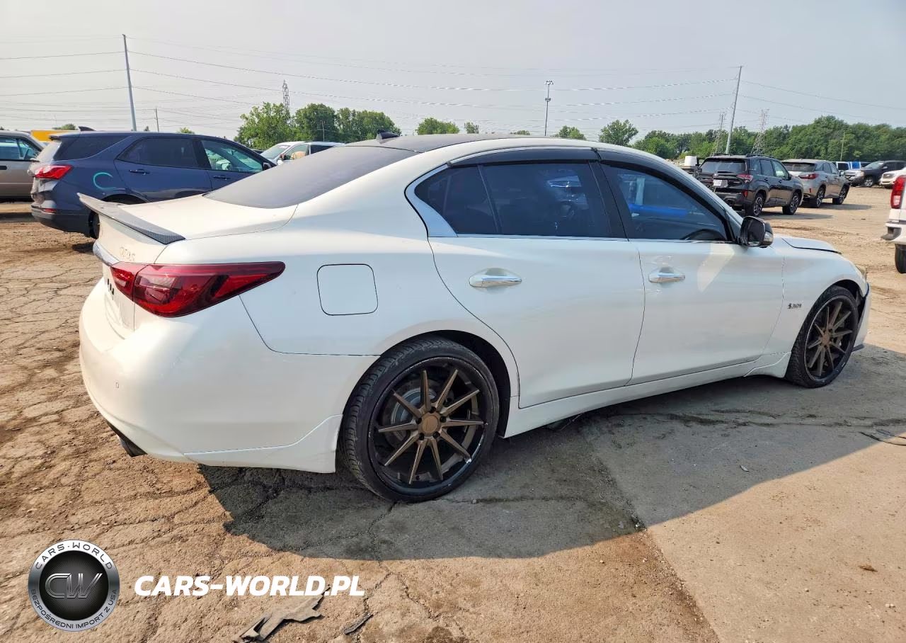 2018 Infiniti Q50 3.0T Luxe VIN:JN1EV7AR1JM442974 - 3