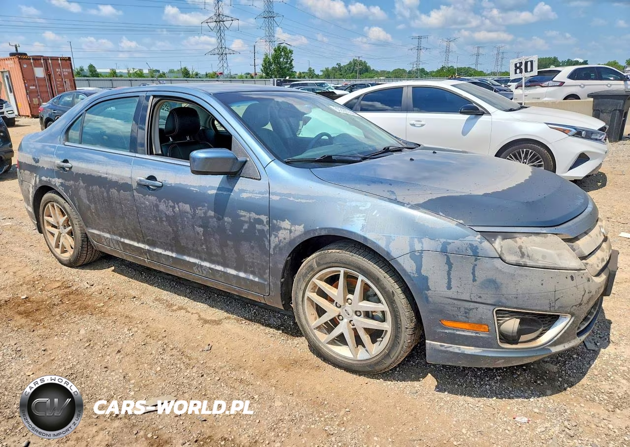 2012 Ford Fusion Sel VIN:3FAHP0JG6CR122656 - 4