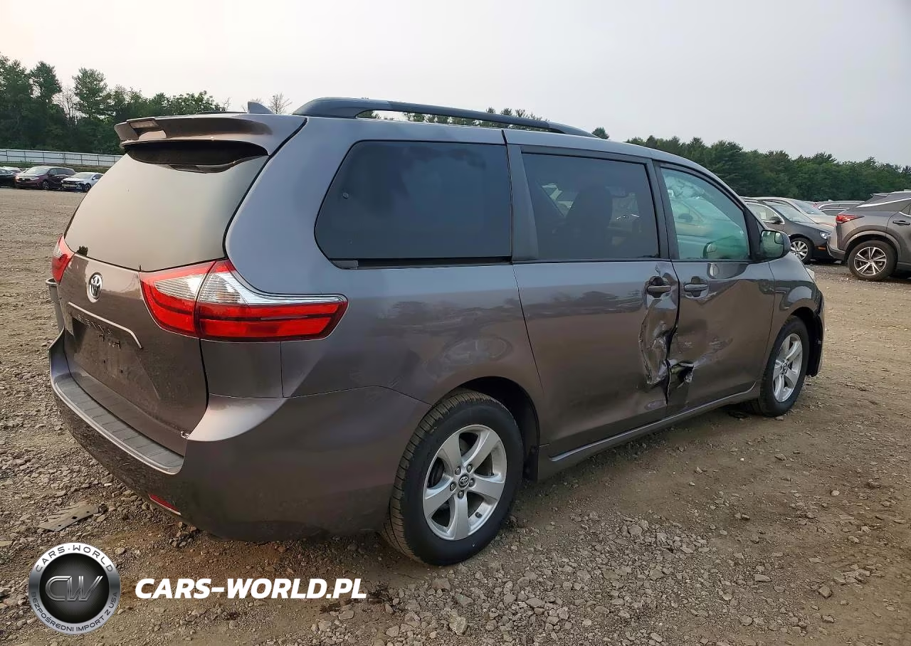 2020 Toyota Sienna Le VIN:5TDKZ3DC5LS029080 - 3