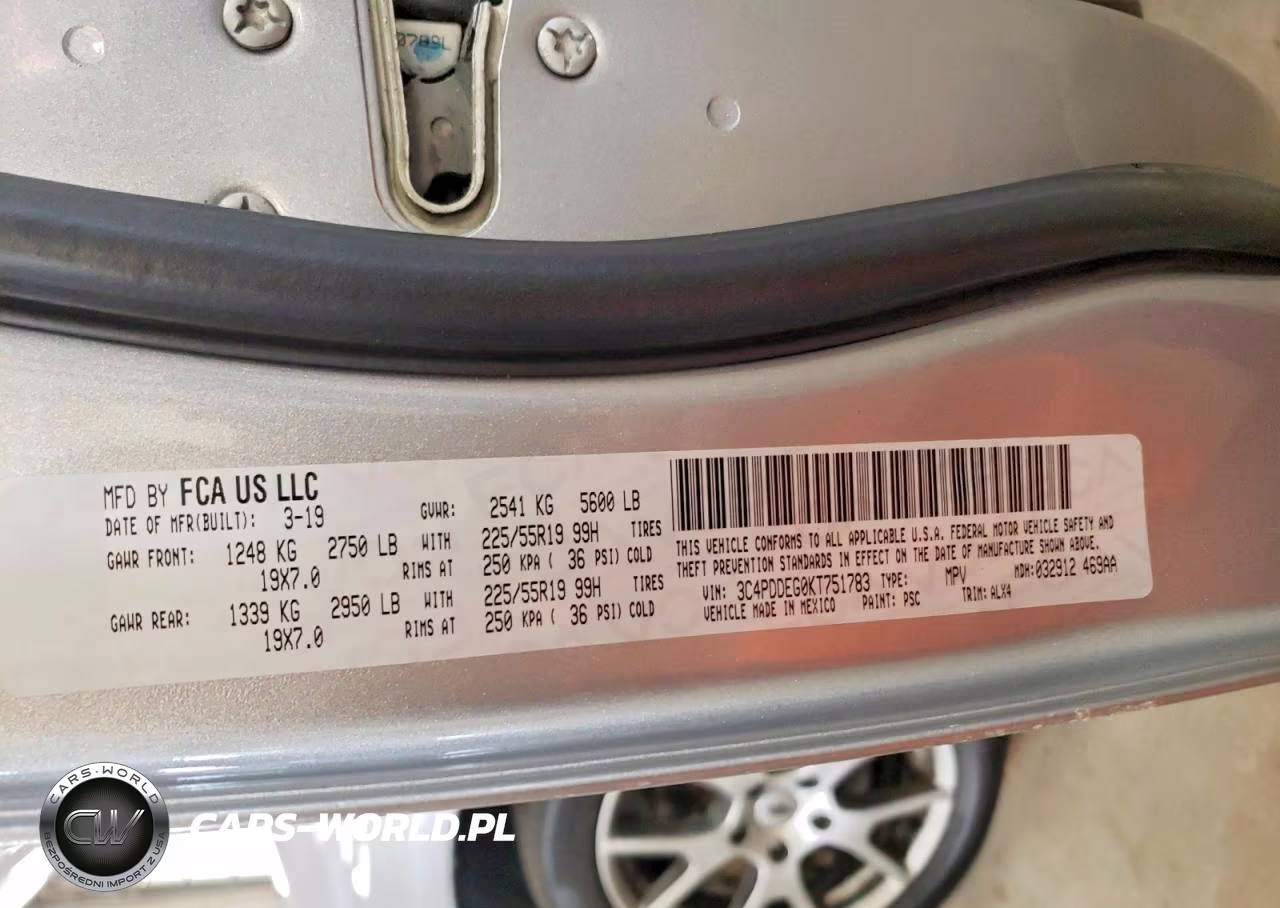 2019 Dodge Journey Gt VIN:3C4PDDEG0KT751783 - 14