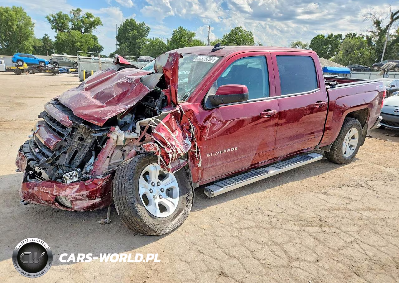 2017 Chevrolet Silverado K1500 Lt VIN:3GCUKREC2HG351910 - 1