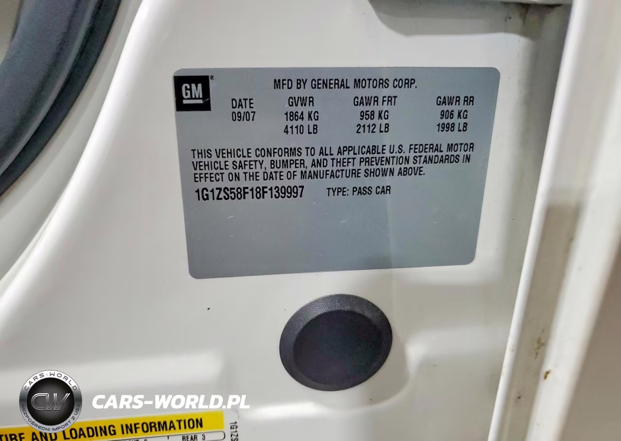 2008 Chevrolet Malibu Ls VIN:1G1ZS58F18F139997 - 12