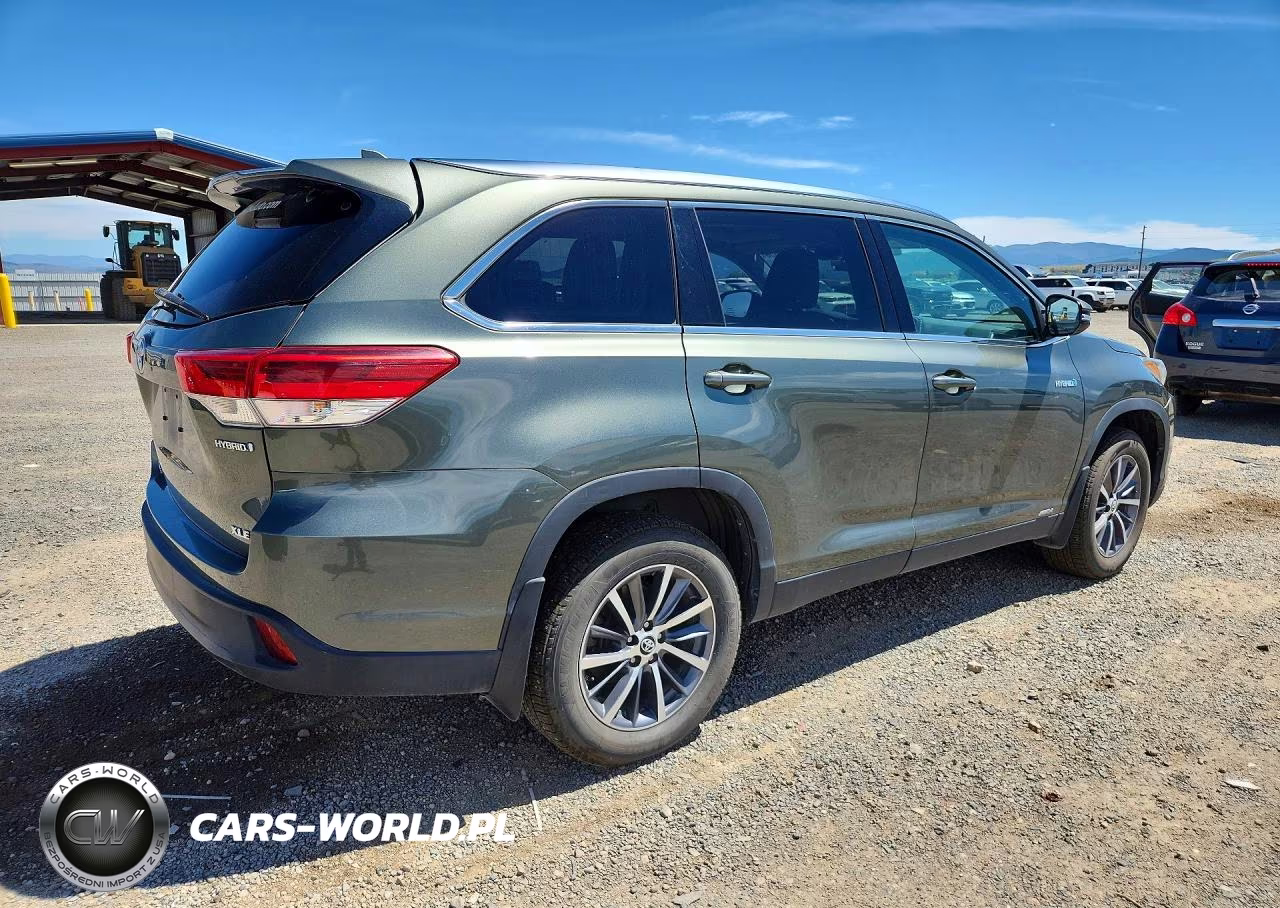 2019 Toyota Highlander Hybrid Xle VIN:5TDJGRFHXKS074298 - 3