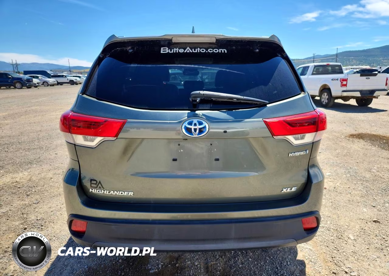 2019 Toyota Highlander Hybrid Xle VIN:5TDJGRFHXKS074298 - 6