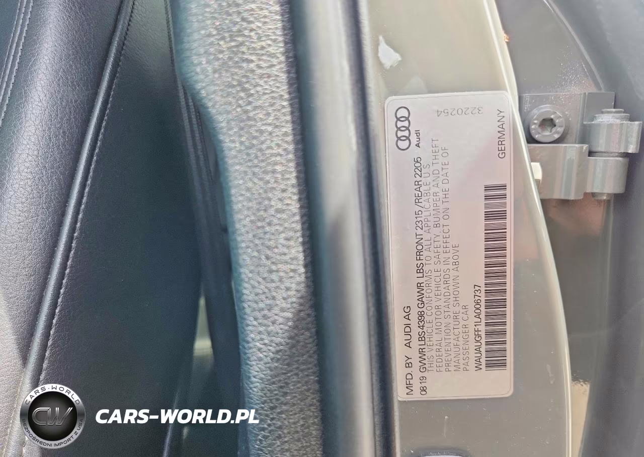 2020 Audi A3 Premium VIN:WAUAUGFF1LA006737 - 12