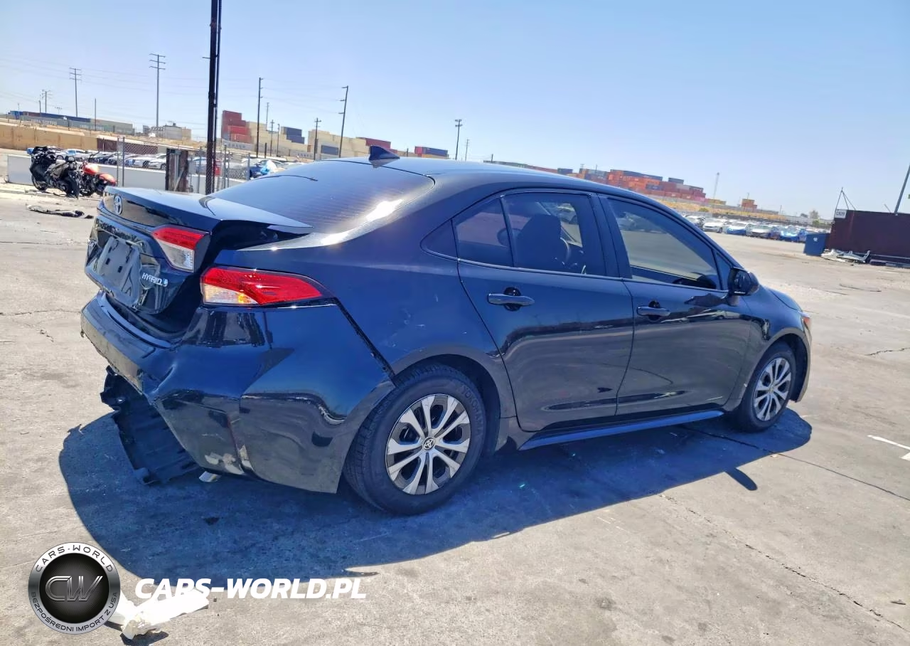2022 Toyota Corolla Le VIN:JTDEAMDE0NJ036000 - 3