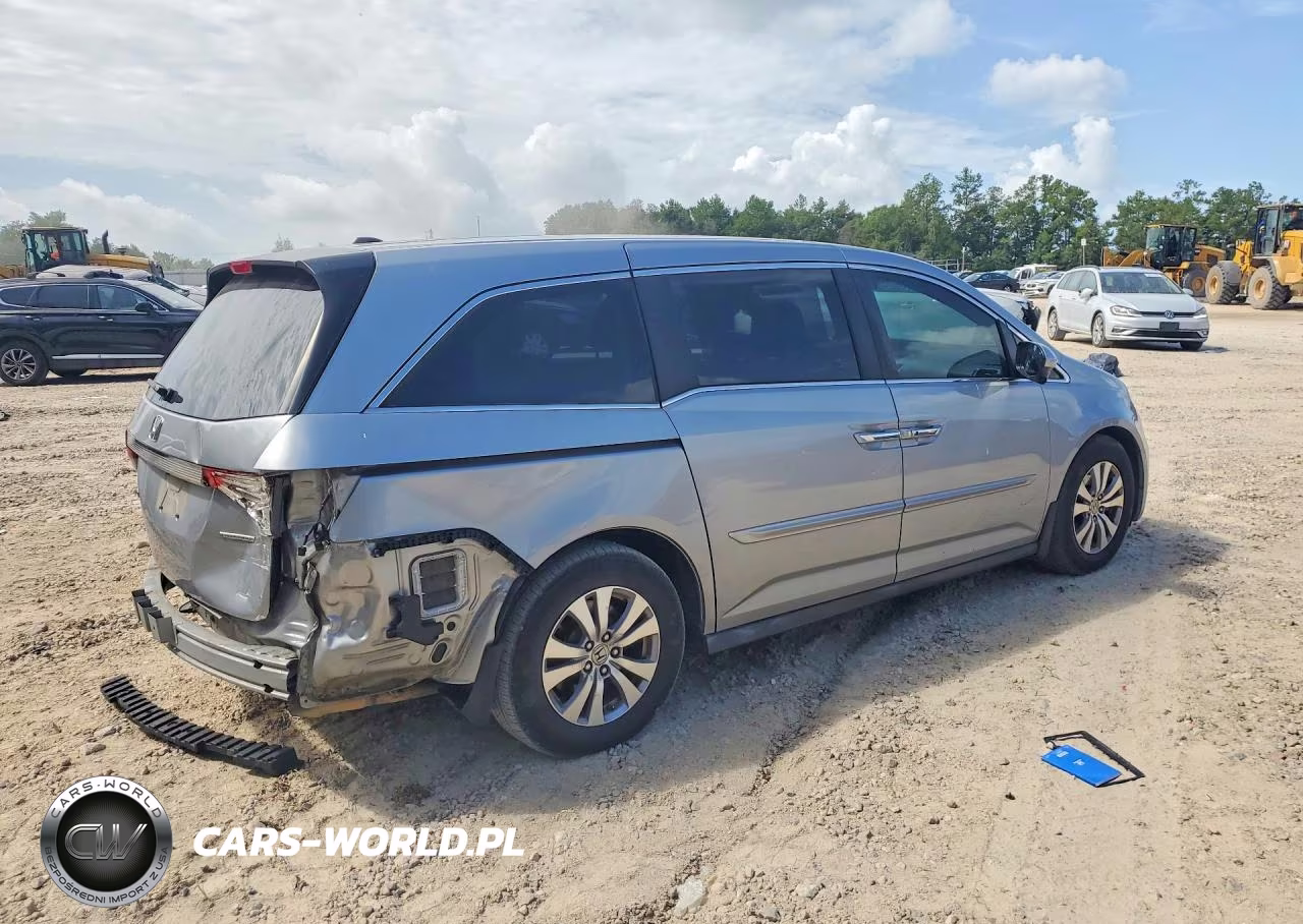 2017 Honda Odyssey Se VIN:5FNRL5H35HB022020 - 3