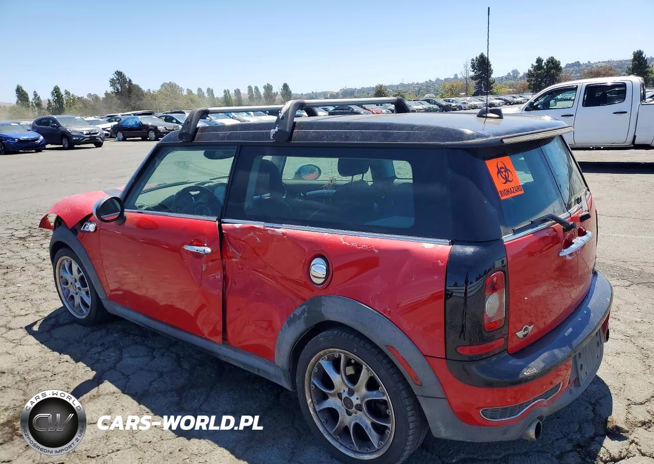 2009 Mini Cooper S Clubman VIN:WMWMM33599TP73508 - 2