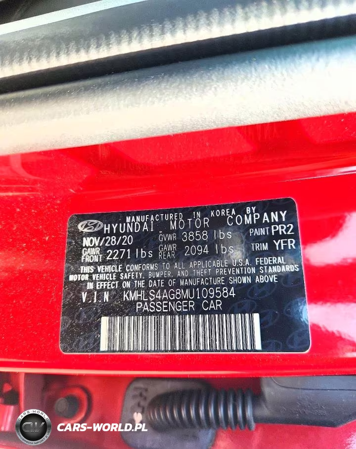 2021 Hyundai Elantra Sel VIN:KMHLS4AG8MU109584 - 13