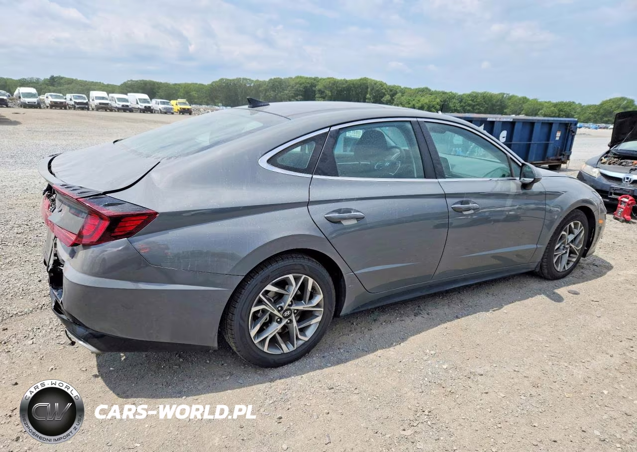 2022 Hyundai Sonata Sel VIN:KMHL14JAXNA219246 - 3