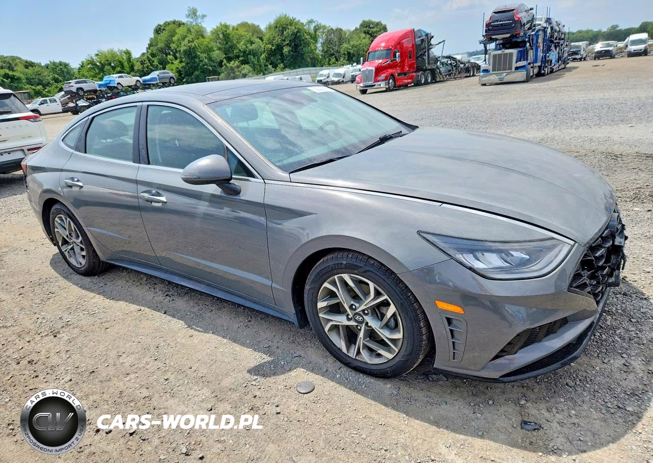 2022 Hyundai Sonata Sel VIN:KMHL14JAXNA219246 - 4