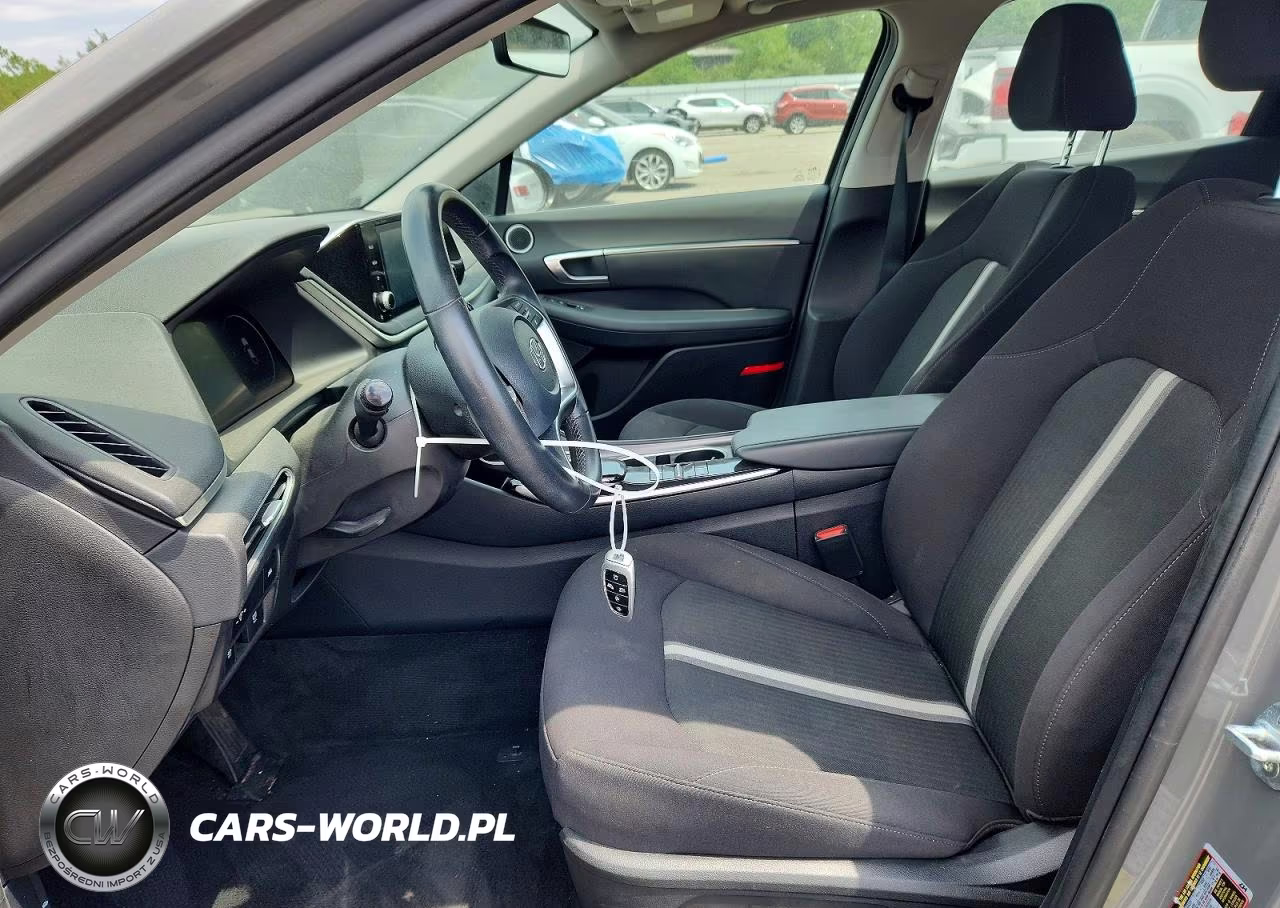 2022 Hyundai Sonata Sel VIN:KMHL14JAXNA219246 - 7