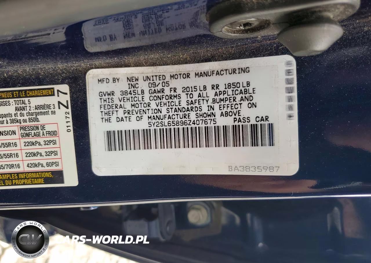 2006 Pontiac Vibe VIN:5Y2SL65896Z407675 - 12
