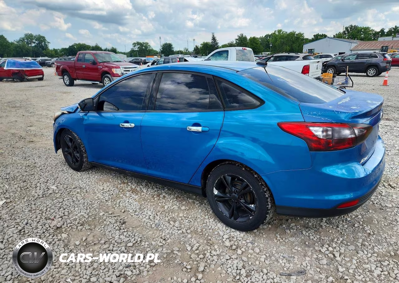 2014 Ford Focus Se VIN:1FADP3F2XEL378698 - 2
