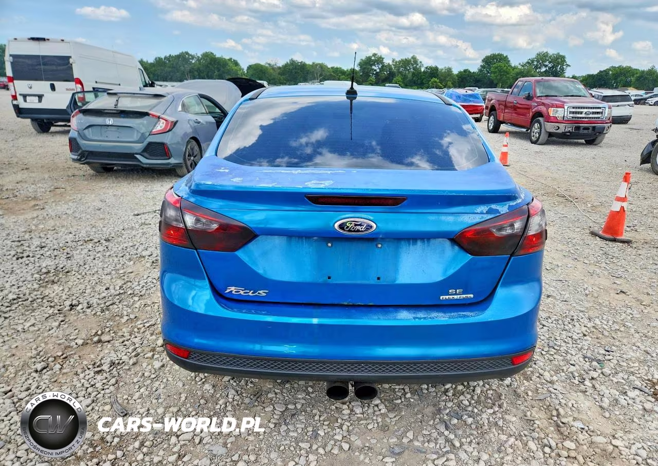 2014 Ford Focus Se VIN:1FADP3F2XEL378698 - 6