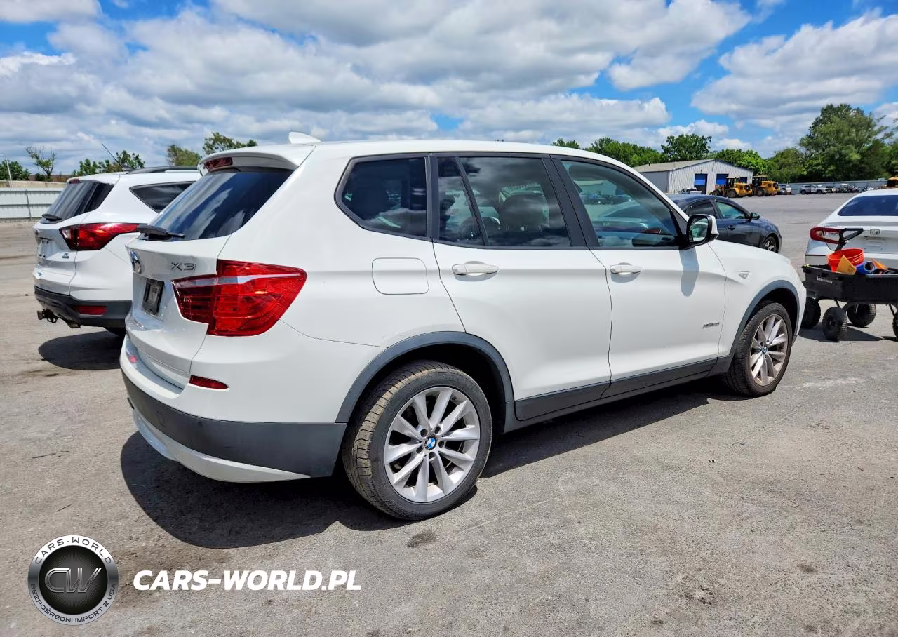 2013 BMW X3 xDrive28I VIN:5UXWX9C50D0A27109 - 3
