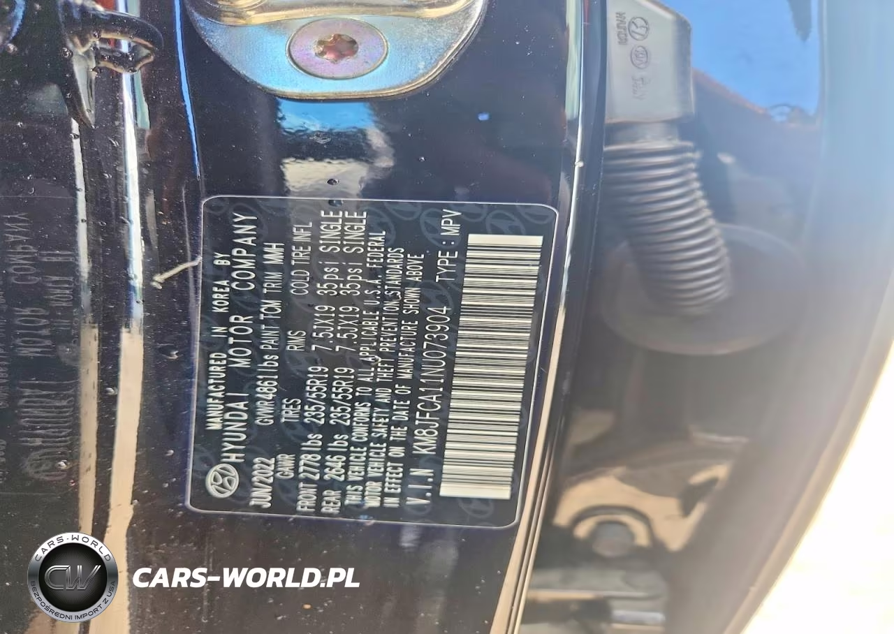 2022 Hyundai Tucson Sel Convenience VIN:KM8JFCA11NU073904 - 13