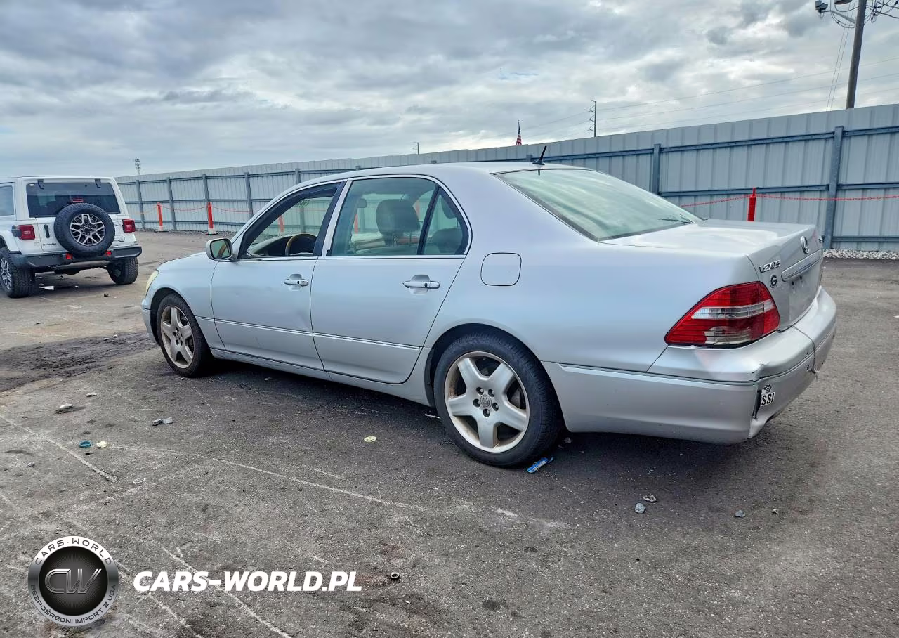 2005 Lexus Ls 430 VIN:JTHBN36F655021368 - 2