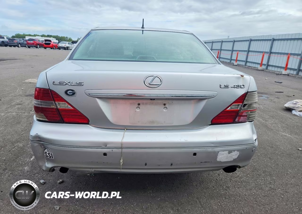 2005 Lexus Ls 430 VIN:JTHBN36F655021368 - 6