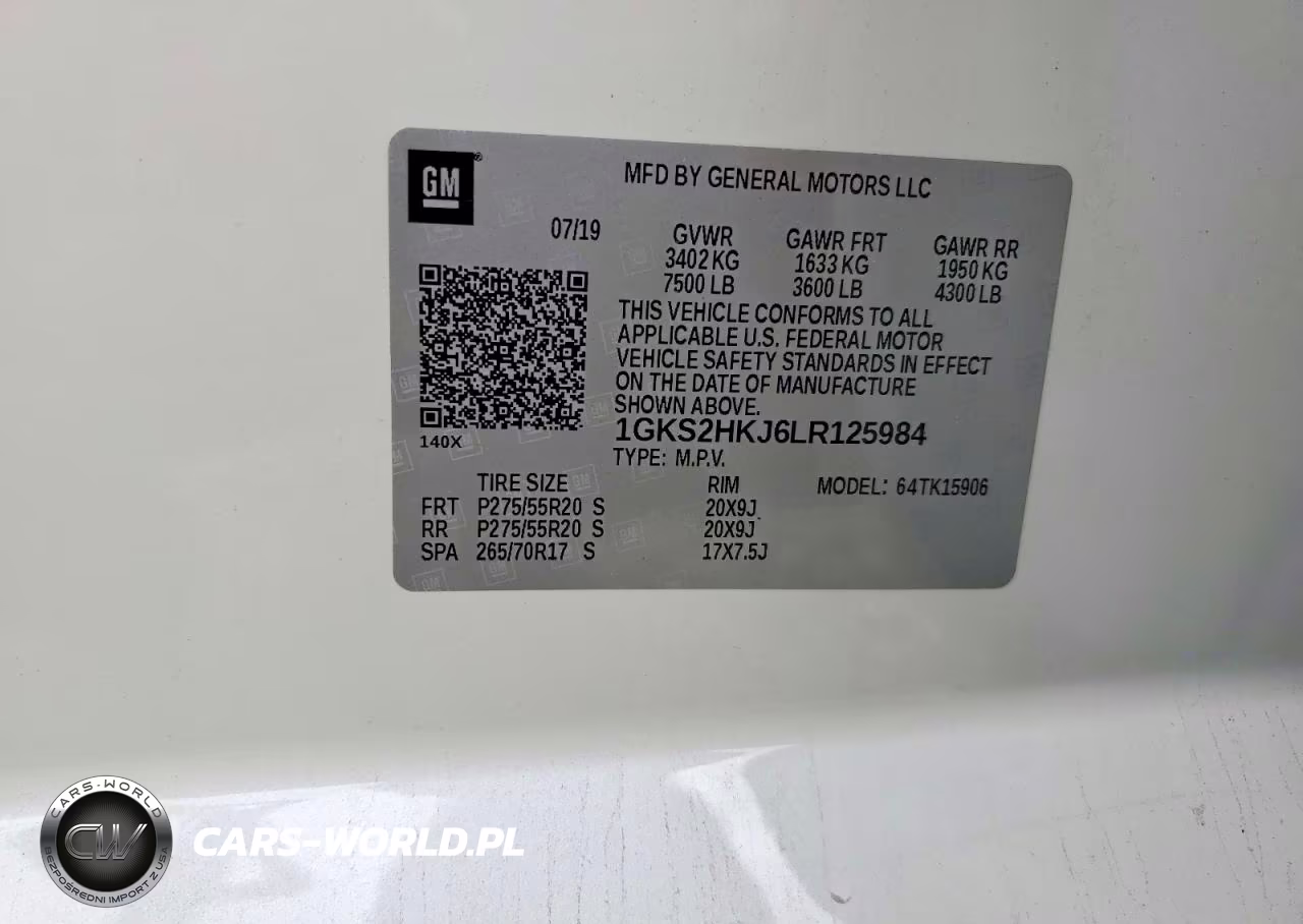 2020 GMC Yukon Xl Denali VIN:1GKS2HKJ6LR125984 - 14