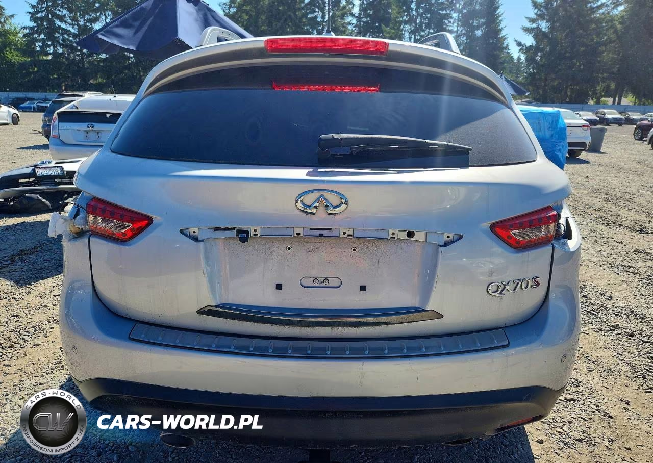 2016 Infiniti Qx70 Base VIN:JN8CS1MW9GM752332 - 6