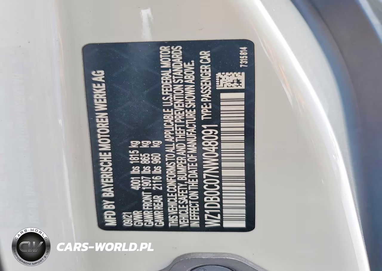 2022 Toyota Gr Supra 3.0 Premium VIN:WZ1DB0C07NW048091 - 12