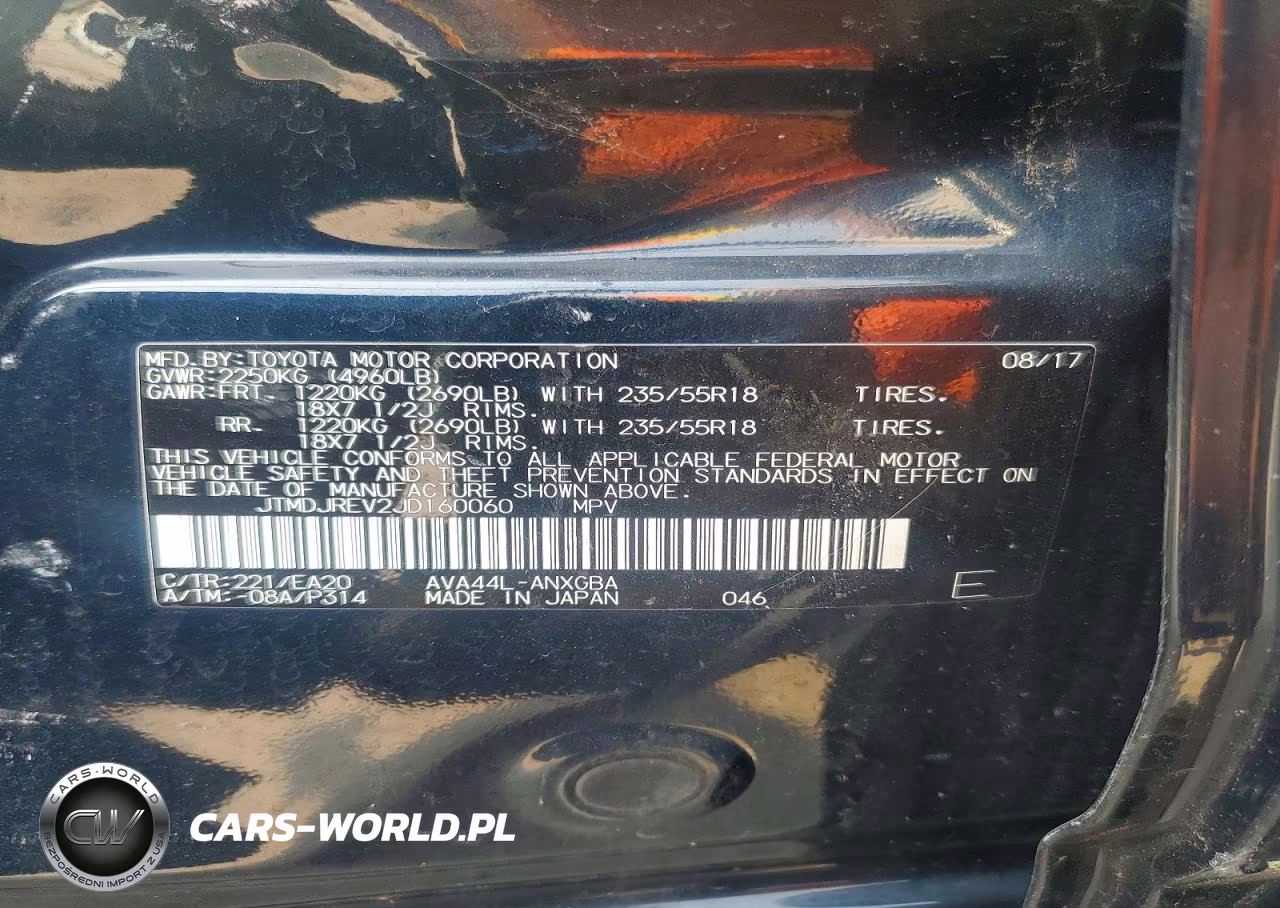 2018 Toyota Rav4 Hv Limited VIN:JTMDJREV2JD160060 - 13