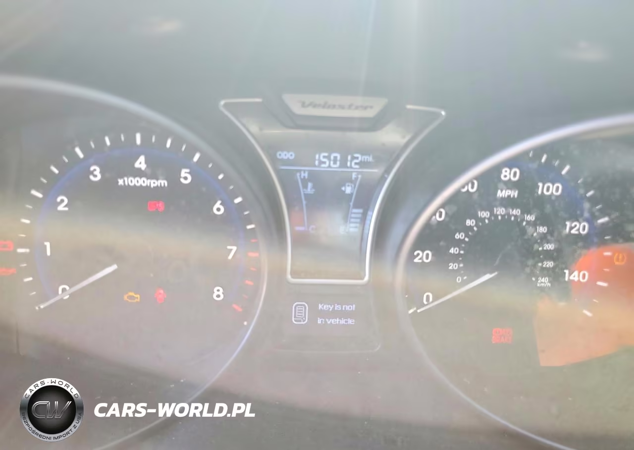 2013 Hyundai Veloster Turbo VIN:KMHTC6AE7DU087228 - 9