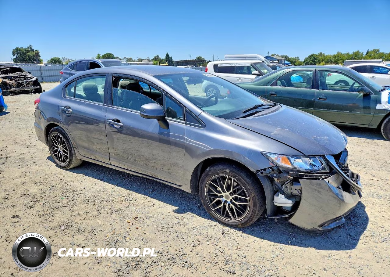 2013 Honda Civic Lx VIN:19XFB2F53DE088736 - 4