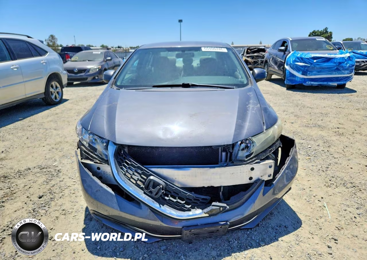 2013 Honda Civic Lx VIN:19XFB2F53DE088736 - 5