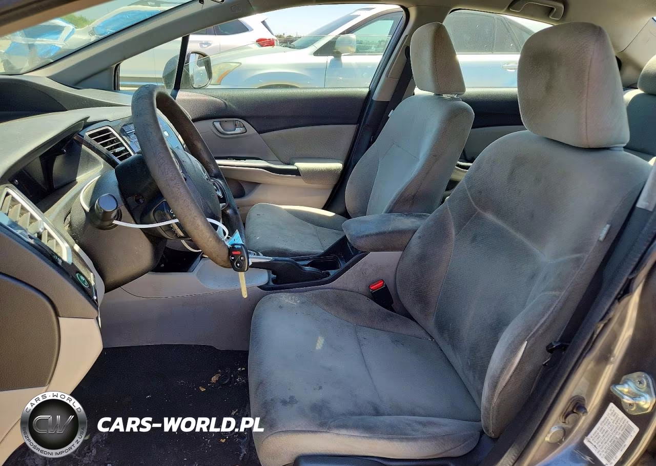 2013 Honda Civic Lx VIN:19XFB2F53DE088736 - 7