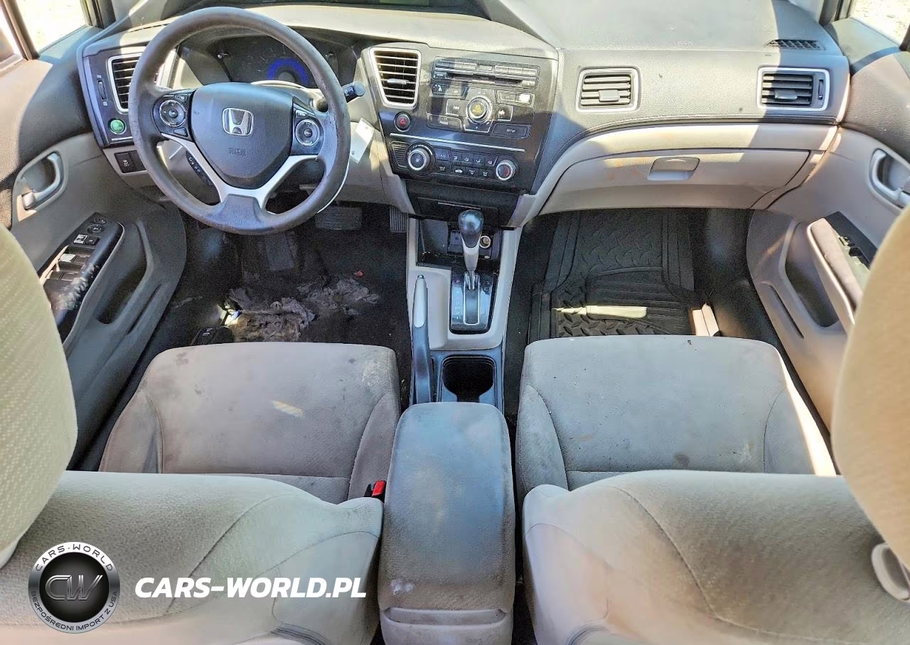 2013 Honda Civic Lx VIN:19XFB2F53DE088736 - 8