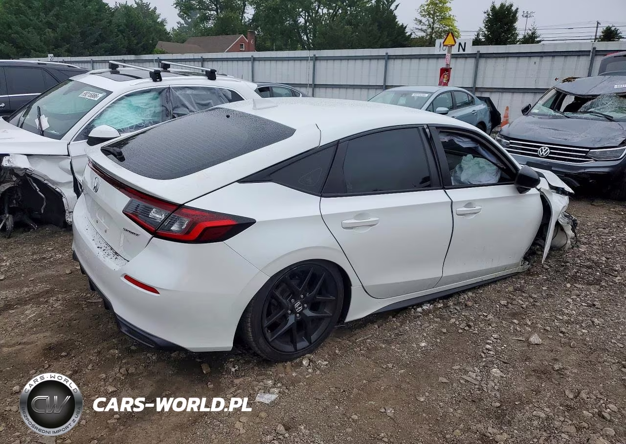 2022 Honda Civic Sport VIN:19XFL2H81NE014253 - 3