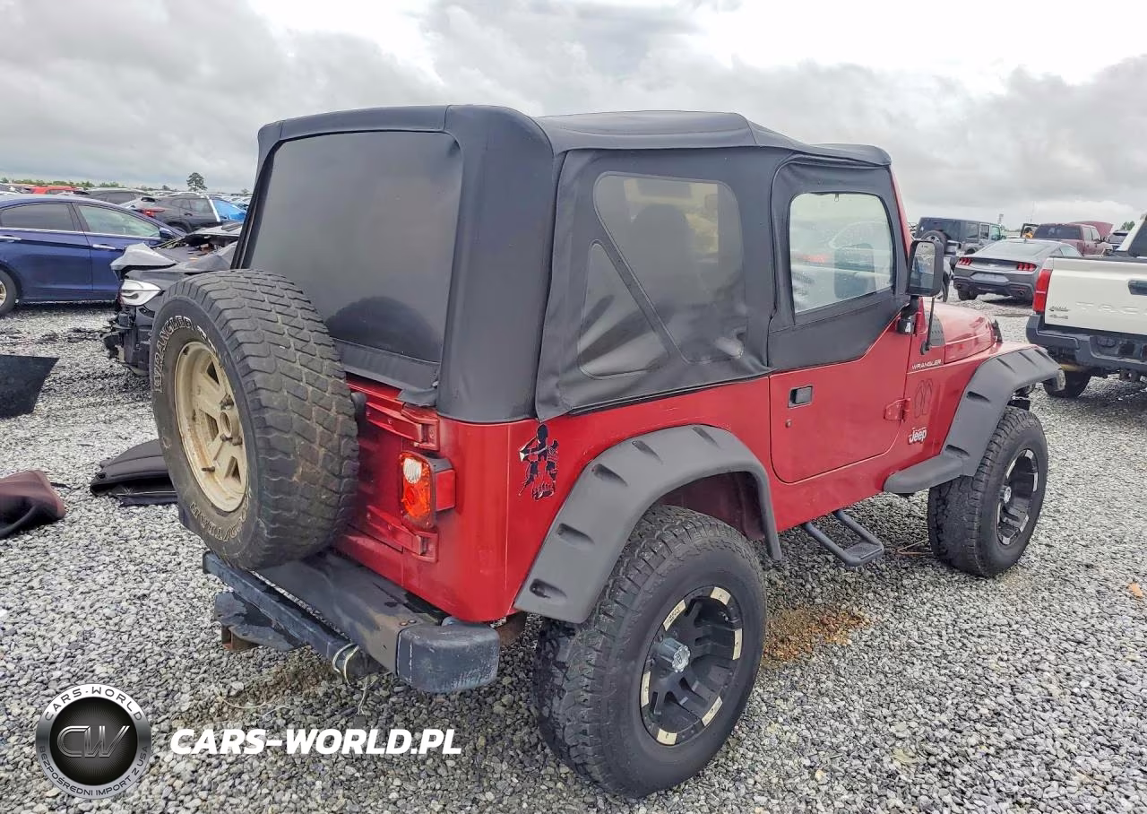 1998 Jeep Wrangler - Tj Se VIN:1J4FY29P7WP752173 - 3