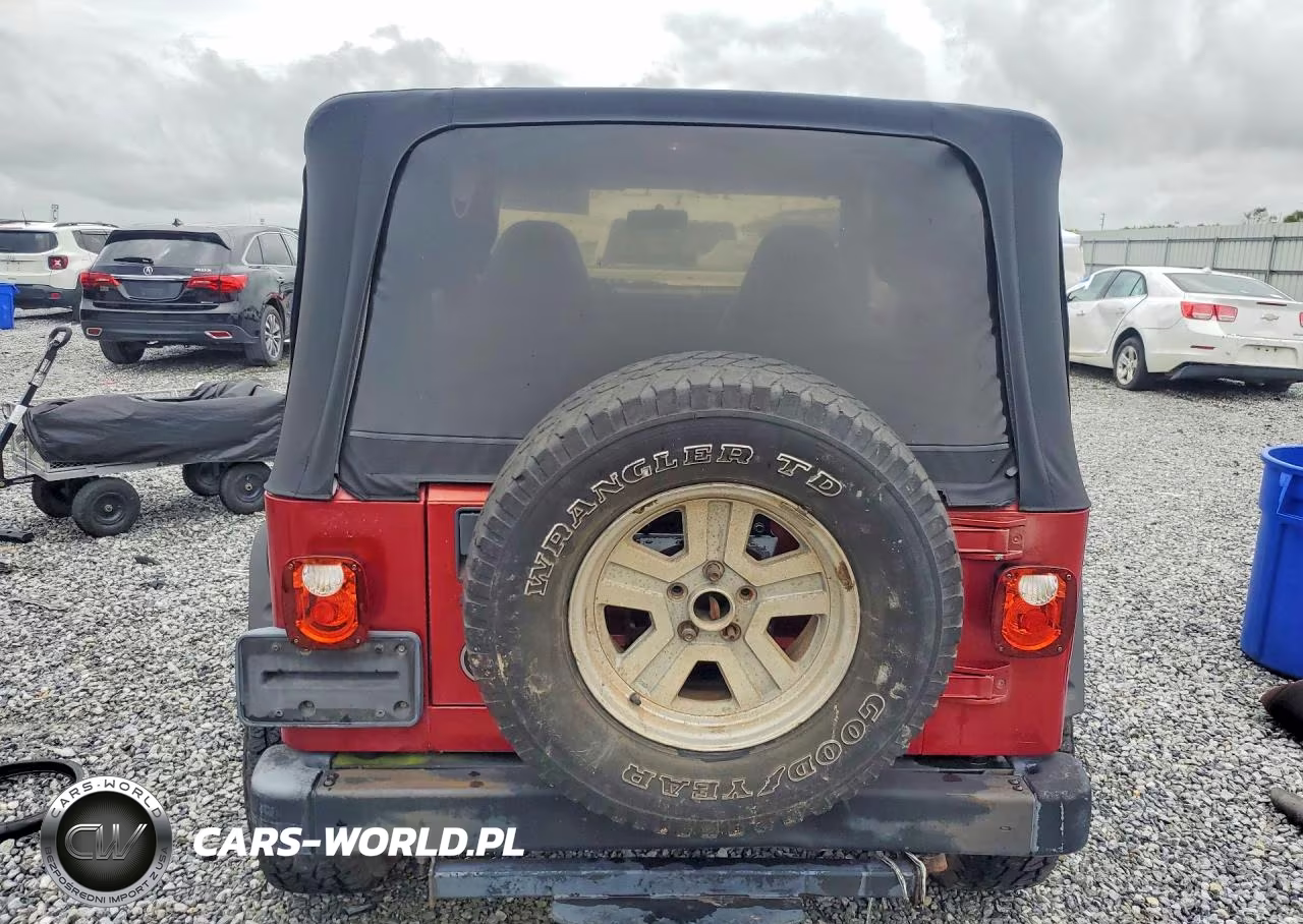 1998 Jeep Wrangler - Tj Se VIN:1J4FY29P7WP752173 - 6