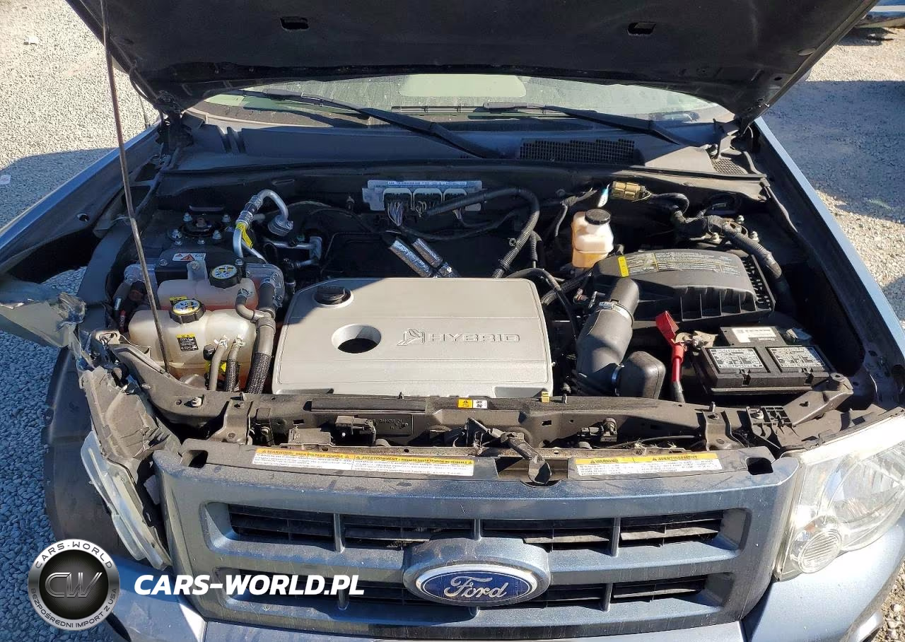 2011 Ford Escape Hybrid VIN:1FMCU4K37BKB98353 - 12