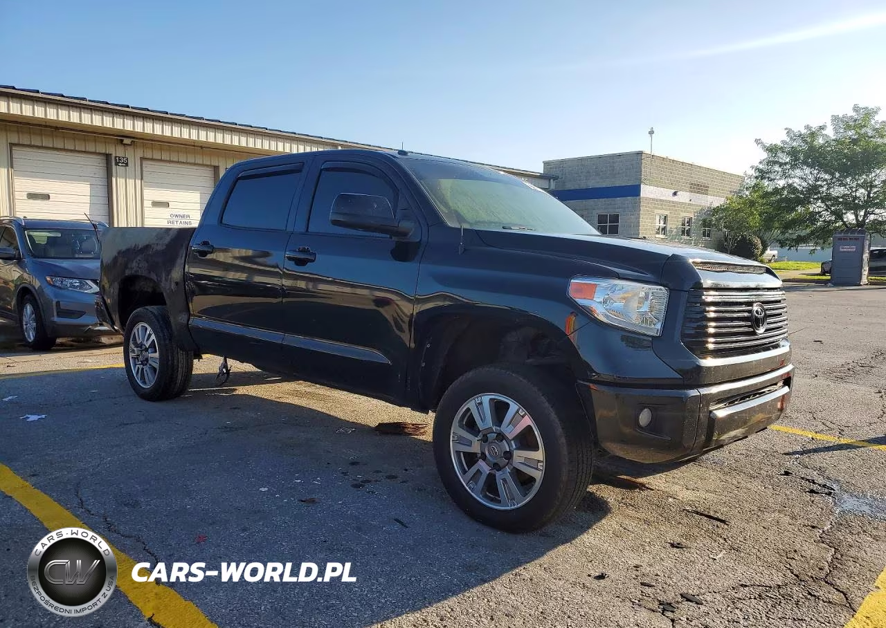 2014 Toyota Tundra Crewmax Platinum VIN:5TFAW5F10EX346113 - 4