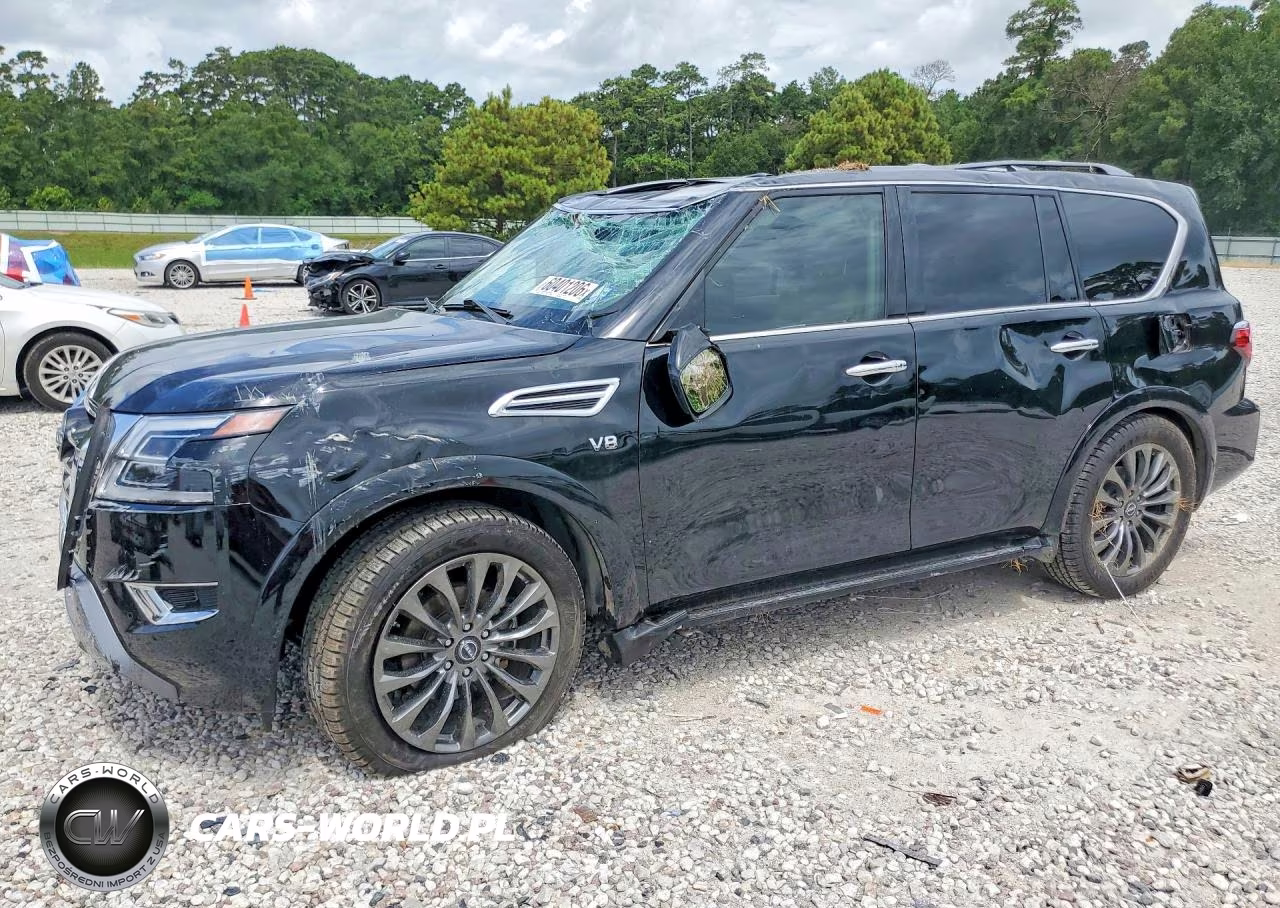 2022 Nissan Armada Platinum VIN:JN8AY2DA3N9393950 - 1