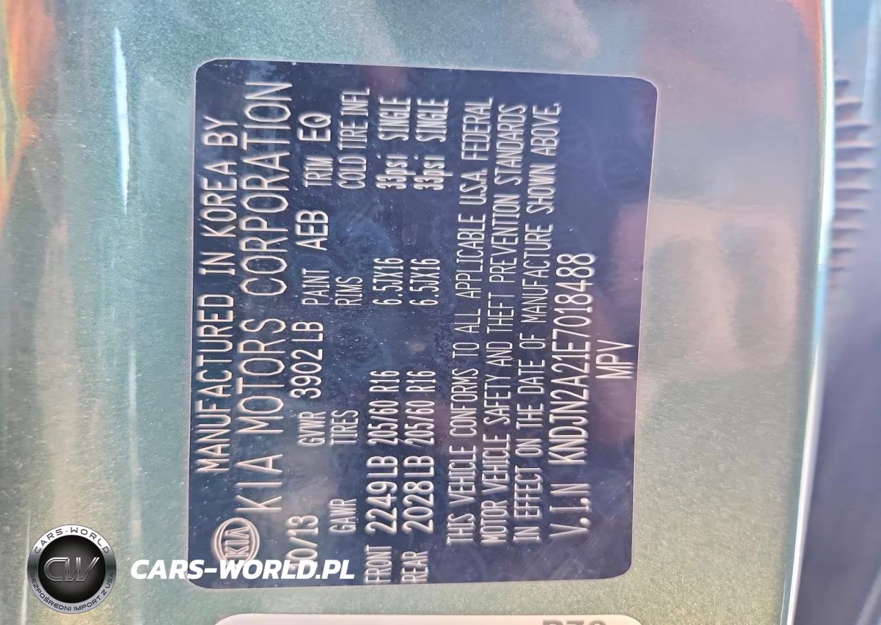 2014 Kia Soul Base VIN:KNDJN2A21E7018488 - 13