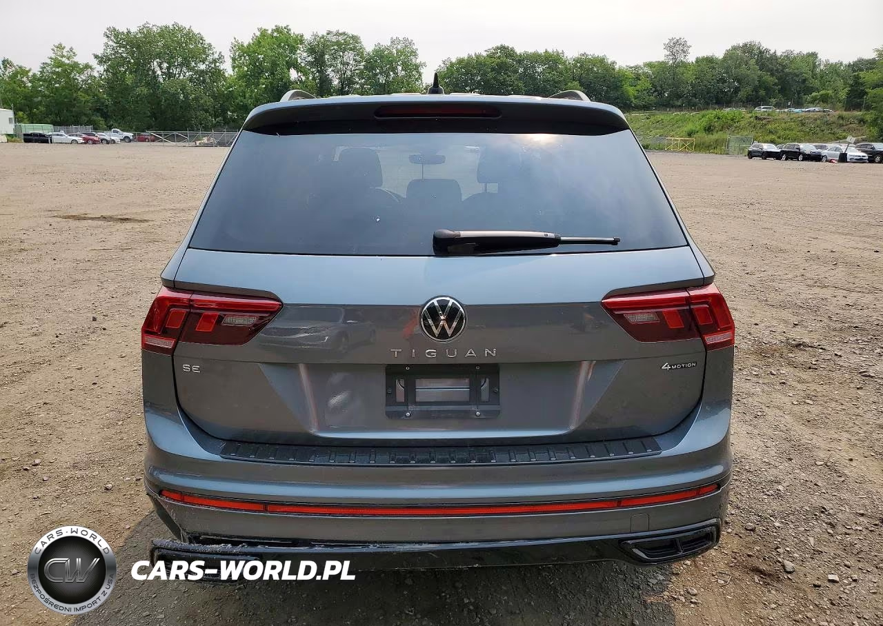 2024 Volkswagen Tiguan Se R-Line Black VIN:3VV8B7AX6RM228260 - 6