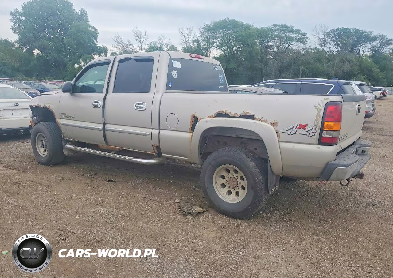 2004 GMC Sierra K2500 Heavy Duty VIN:1GTHK23214F206727 - 2