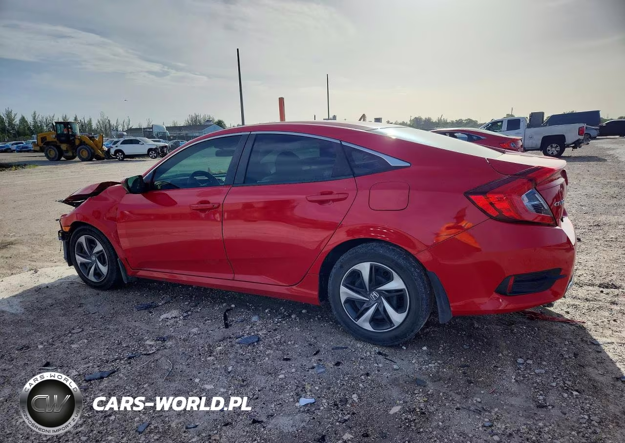 2021 Honda Civic Lx VIN:2HGFC2F62MH525847 - 2