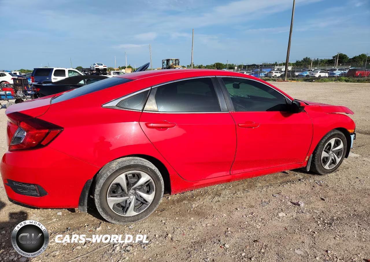 2021 Honda Civic Lx VIN:2HGFC2F62MH525847 - 3