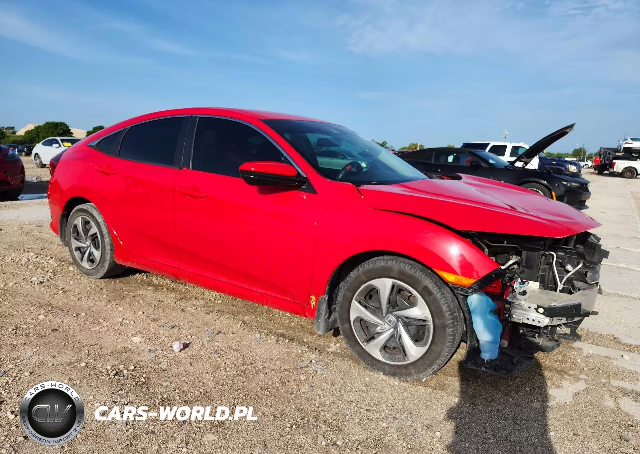 2021 Honda Civic Lx VIN:2HGFC2F62MH525847 - 4