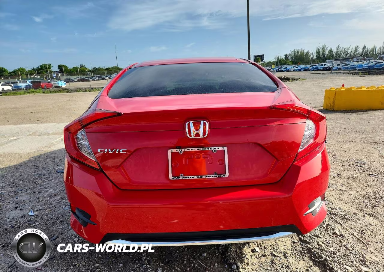 2021 Honda Civic Lx VIN:2HGFC2F62MH525847 - 6